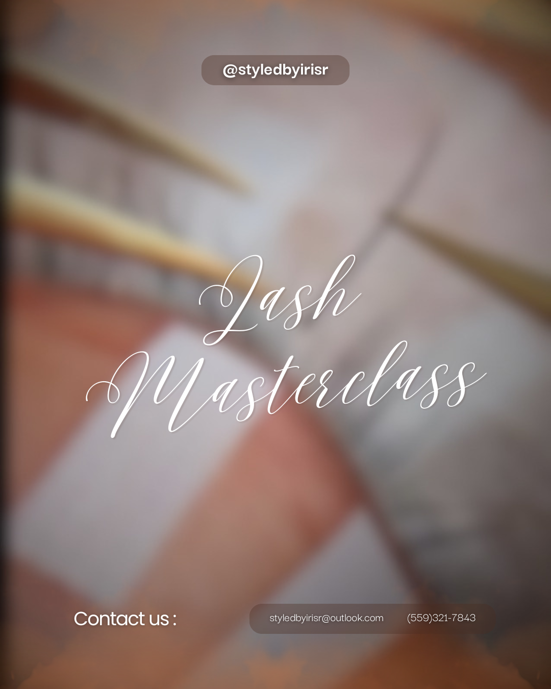 Eyelash Extensions Masterclass (Private)